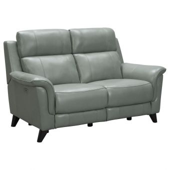 Barcalounger Kester Power Reclining Loveseat With Head Rests - Lorenzo Mint