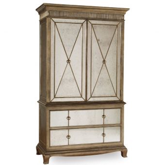 Hooker Furniture Sanctuary Armoire in Visage (GIMS) - OVERSTOCK