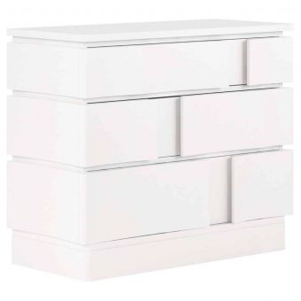A.R.T. Furniture Portico Accent/Bachelor Chest in White Plaster