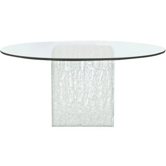 Bernhardt Furniture Interiors Arctic Round Dining Table