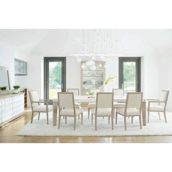 Bernhardt Axiom Dining Table Set