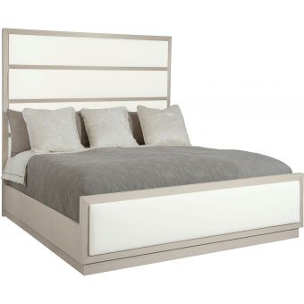 Bernhardt Axiom Upholstered Panel Bed, King