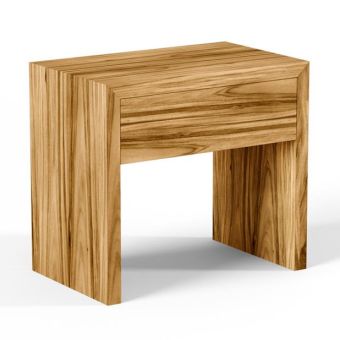 Bernhardt Loft Brasea Nightstand, Lume Finish