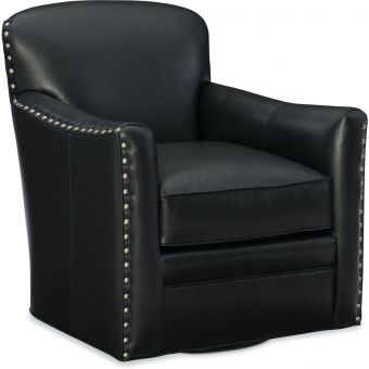 Bradington Young Luxe Accents Luna Swivel Tub Chair 8-Way Tie #901200-99 (Grade L1)