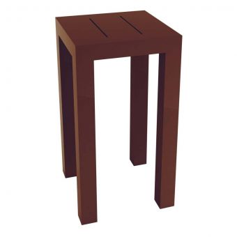 Vondom Jut Lacquered Bar Table in Bronze