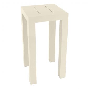 Vondom Jut Lacquered Bar Table in Ecru