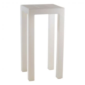 Vondom Jut Basic Bar Table in Ice