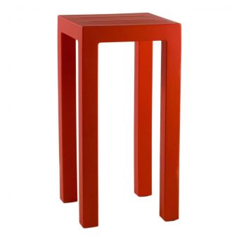 Vondom Jut Basic Bar Table in Red