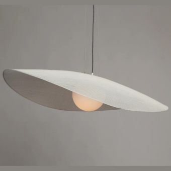 Oggetti Schema Volo Small Pendant, White