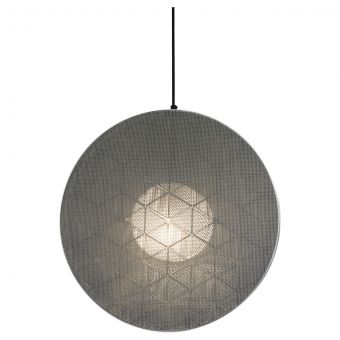 Oggetti Schema Hush Large Pendant, Grey