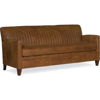 Bradington Young Plaza Midwood Barnabus 1 Cushion Stationary Sofa #915700-87 (Grade L2)