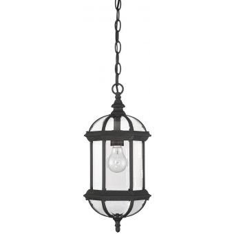 Savoy House Kensington 1-Light Outdoor Hanging Lantern in Black