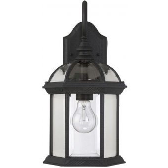 Savoy House Kensington 15.75" 1-Light Outdoor Wall Lantern in Black