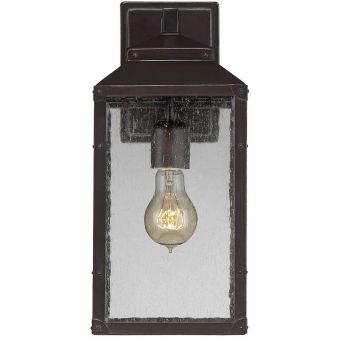 Savoy House Brennan 1-Light Outdoor Wall Lantern in Bronze - Medium