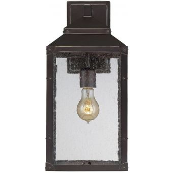 Savoy House Brennan 1-Light Outdoor Wall Lantern in Bronze - Large