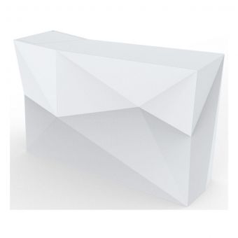 Vondom Faz Basic Double Bar Counter with Ice Bucket in Ice