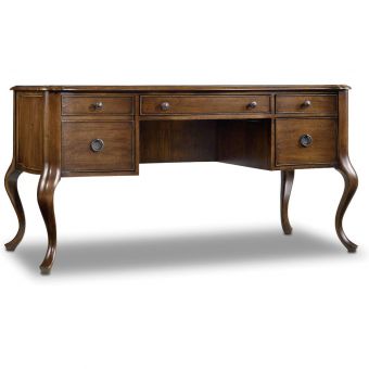 Hooker Furniture Archivist Writing Desk in Dark Wood