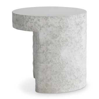 Bernhardt Living Pincio Side Table, Millstone Finish