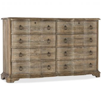 Hooker Furniture Boheme Adante Dresser in Brown