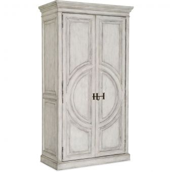 Hooker Furniture Boheme Bilzen Wardrobe in Whitewash