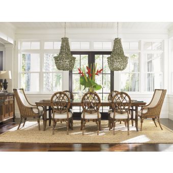 Tommy Bahama Home Bali Hai Fisher Island Rectangular Dining Set #885-886-01