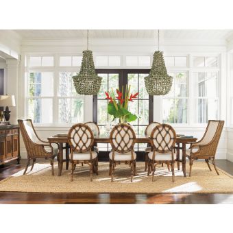 Tommy Bahama Home Bali Hai Fisher Island Rectangular Dining Set #885-01