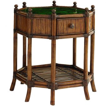 Tommy Bahama Home Bali Hai Flamingo Octagonal End Table (Promo)