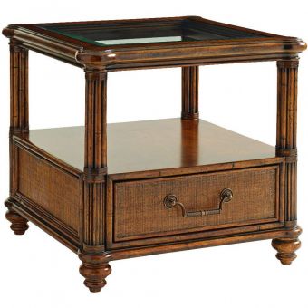 Tommy Bahama Home Bali Hai Bimini Square End Table (Promo)