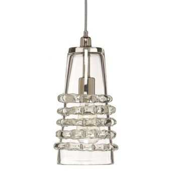Jamie Young Co Ribbon Pendant, Long - Clear