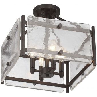 Savoy House Glenwood 4-Light Ceiling Light in English Bronze