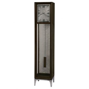 Howard Miller 611304 Reid Floor Clock - Dark Coffee Oak