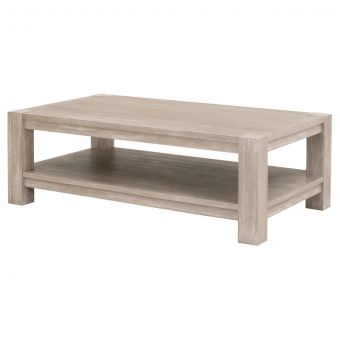 Essentials For Living Adler Coffee Table in Natural Gray Acacia