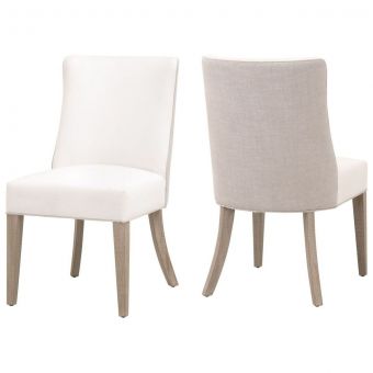 Essentials For Living Essentials Duet Dining Chair Natural Gray Ash - Set of 2