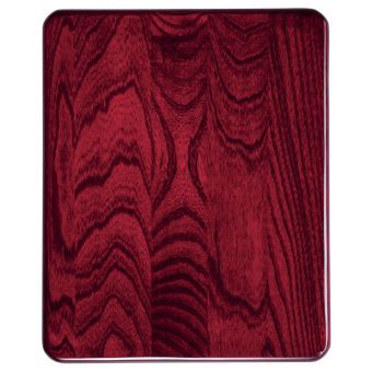 Howard Miller 655117 Comm Plaque III Wall Clock - Rosewood