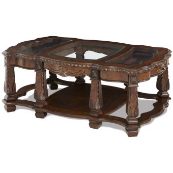 AICO Michael Amini Windsor Court Rectangular Cocktail Table