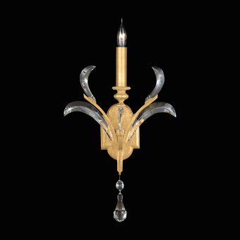 Fine Art Beveled Arcs 25" Sconce in Gold Leaf - 705150-3