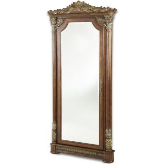AICO Michael Amini Villa Valencia Accent Wall Storage Mirror
