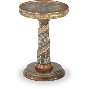 AICO Michael Amini Villa Valencia Chair Side Table