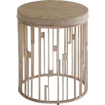 Lexington Shadow Play Studio Round Accent Table