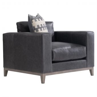 Bernhardt Furniture Noel Leather Chair