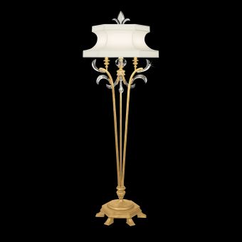 Fine Art Beveled Arcs 72" Floor Lamp in Gold Leaf - 737420-3