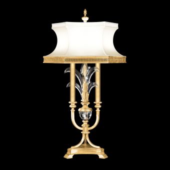 Fine Art Beveled Arcs 37" Table Lamp in Gold Leaf - 738210-3