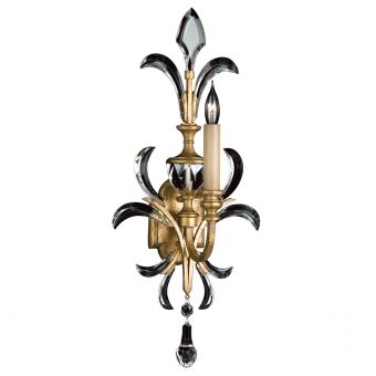 Fine Art Lamps Beveled Arcs Gold Sconce - 760450ST