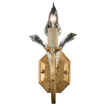 Fine Art Lamps Beveled Arcs Gold Sconce - 761450ST