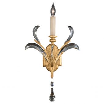 Fine Art Lamps Beveled Arcs Gold Sconce - 762250ST