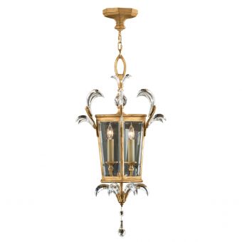 Fine Art Lamps Beveled Arcs Gold Lantern - 762340ST