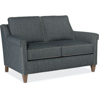Bradington Young Plaza Midwood Madison Stationary Loveseat 8-Way Tie #61220045 (Grade 1)