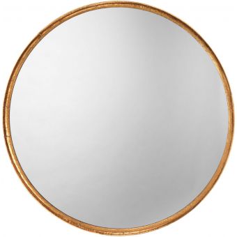 Jamie Young Co Refined Mirror - Gold Leaf Metal