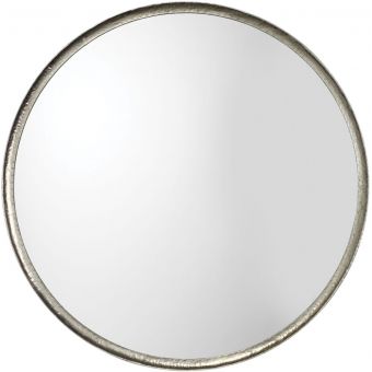 Jamie Young Co Refined Mirror - Silver Leaf Metal