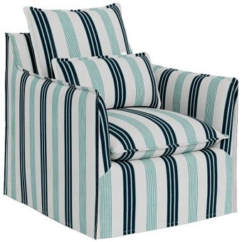 Universal Furniture Coastal Living Outdoor Siesta Key Swivel Chair Od - Special Order